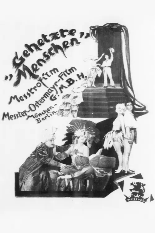 Movie poster "Gehetzte Menschen"