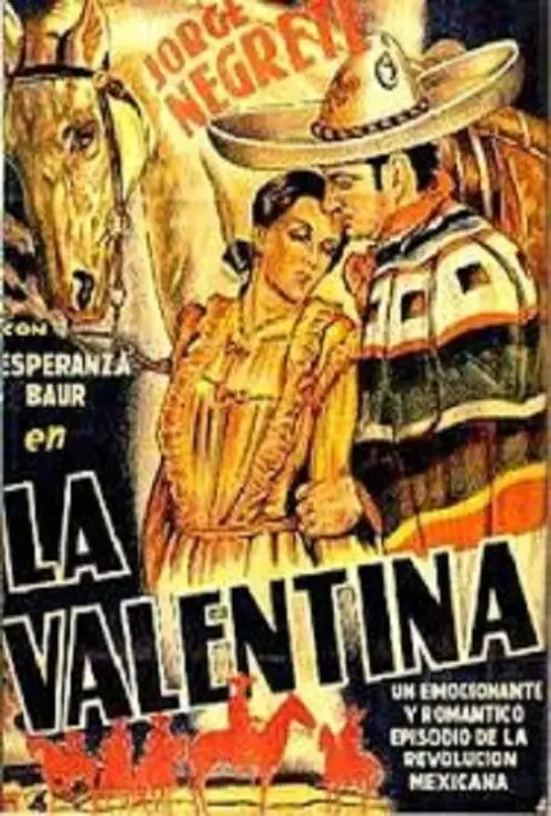 Movie poster "La Valentina"