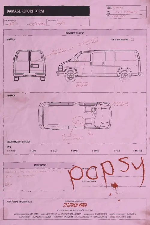 Movie poster "Popsy"