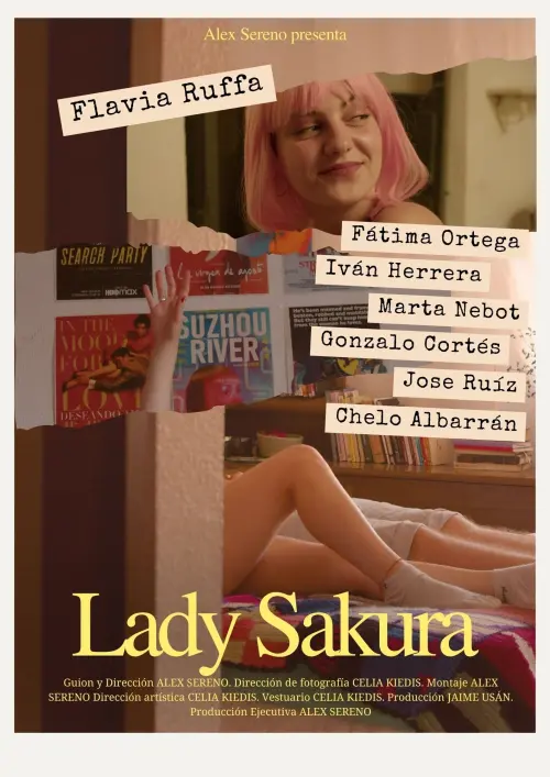 Movie poster "Lady Sakura"