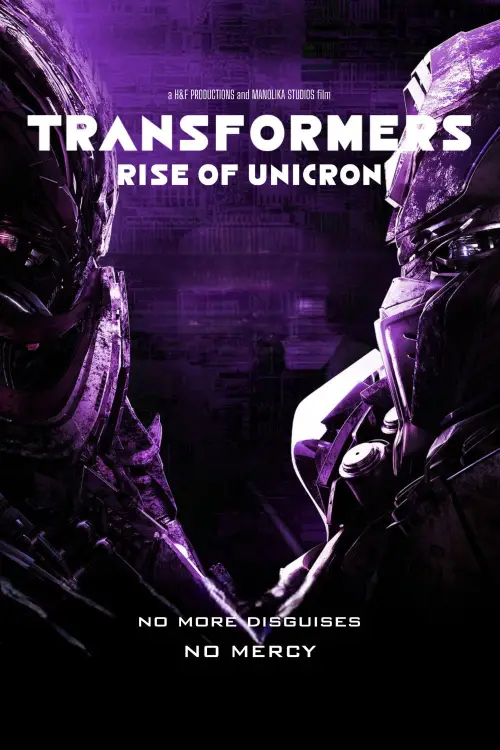 Movie poster "Transformers: Rise of Unicron"