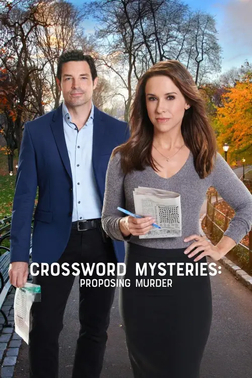 Movie poster "Crossword Mysteries: Proposing Murder"