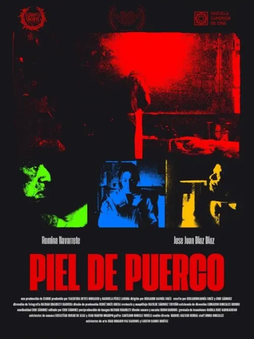 Movie poster "Piel de puerco"