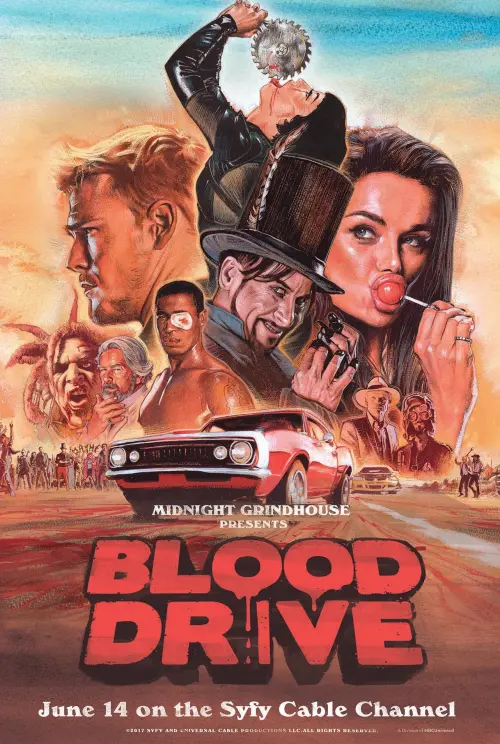 Movie poster "Blood Drive"