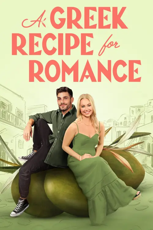 Movie poster "A Greek Recipe for Romance"
