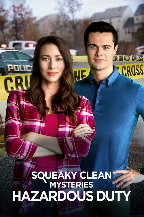 Movie poster "Squeaky Clean Mysteries: Hazardous Duty"