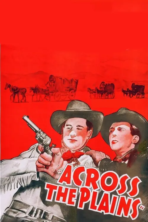 Movie poster "Across the Plains"