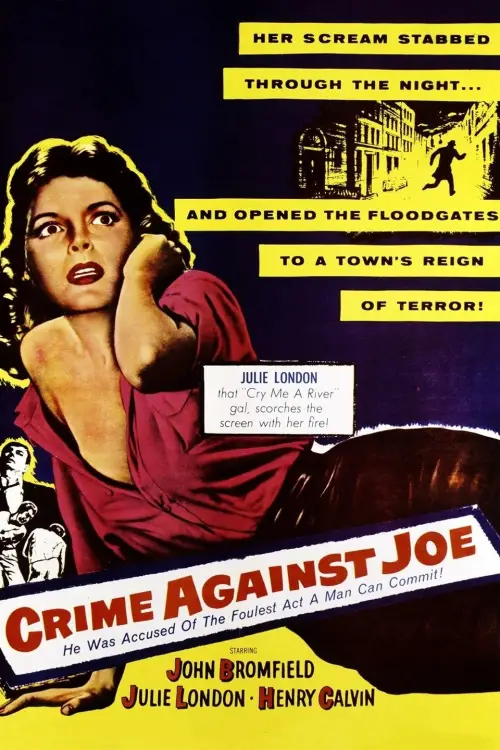 Movie poster "Crime Against Joe"