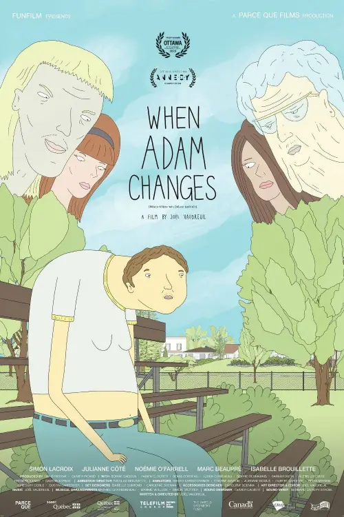 Movie poster "When Adam Changes"
