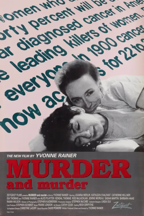 Movie poster "MURDER and murder"