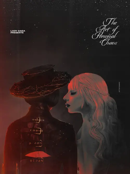 Movie poster "Lady Gaga: The Art of Personal Chaos (Live from the Desert)"