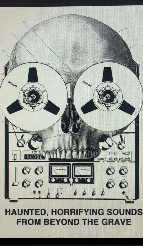 Movie poster "Haunted, Horrifying Sounds from Beyond the Grave"