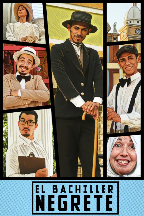 Movie poster "El Bachiller Negrete"