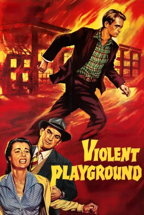 Movie poster "Violent Playground"