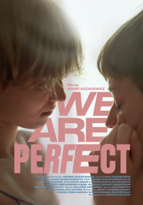 Movie poster "We Are Perfect"