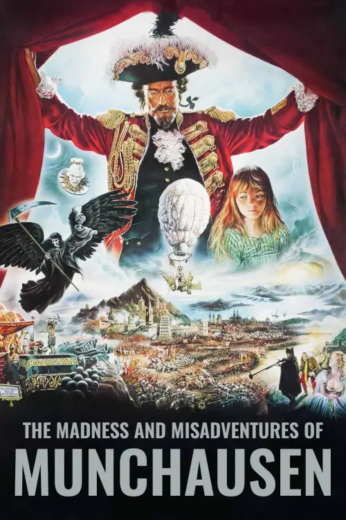 Movie poster "The Madness and Misadventures of Munchausen"
