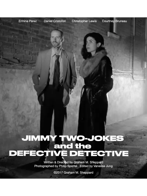 Movie poster "Jimmy Two-Jokes and the Defective Detective"