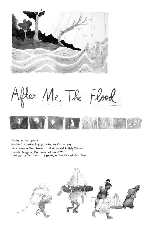 Movie poster "After Me, The Flood"