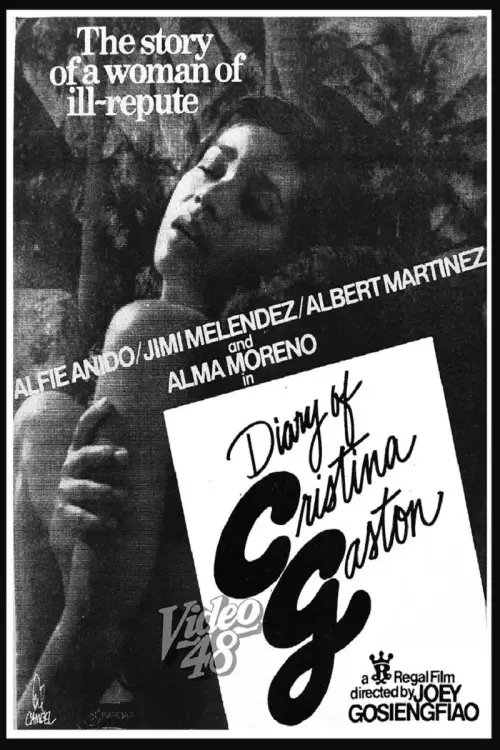 Movie poster "Diary of Cristina Gaston"