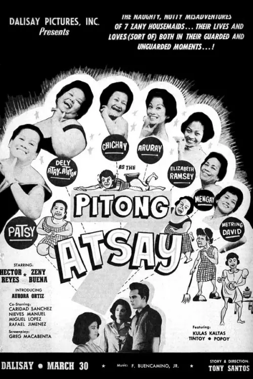 Movie poster "Pitong Atsay"