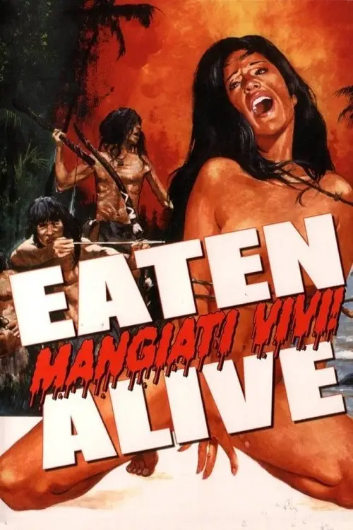 Movie poster "Eaten Alive!"