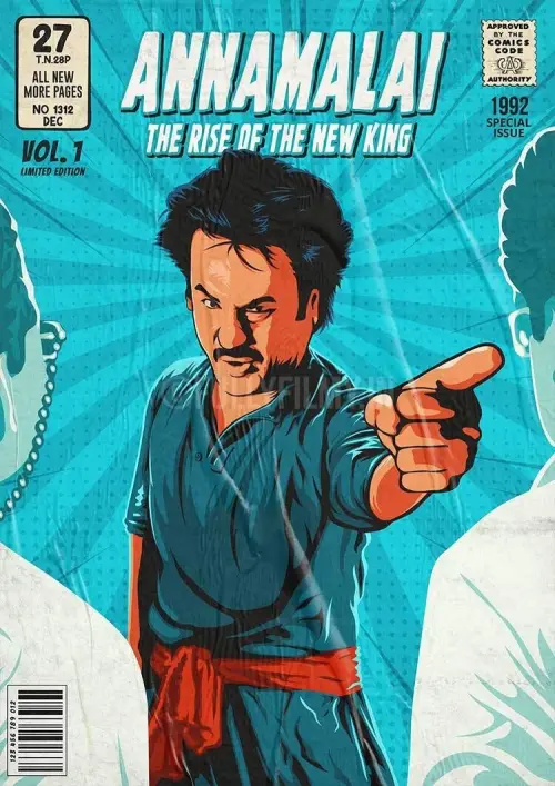 Movie poster "Annamalai"