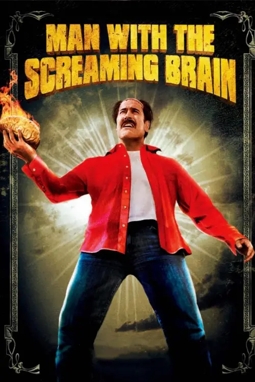 Movie poster "Man with the Screaming Brain"