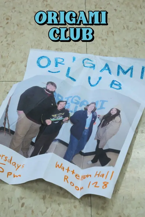 Movie poster "Origami Club"