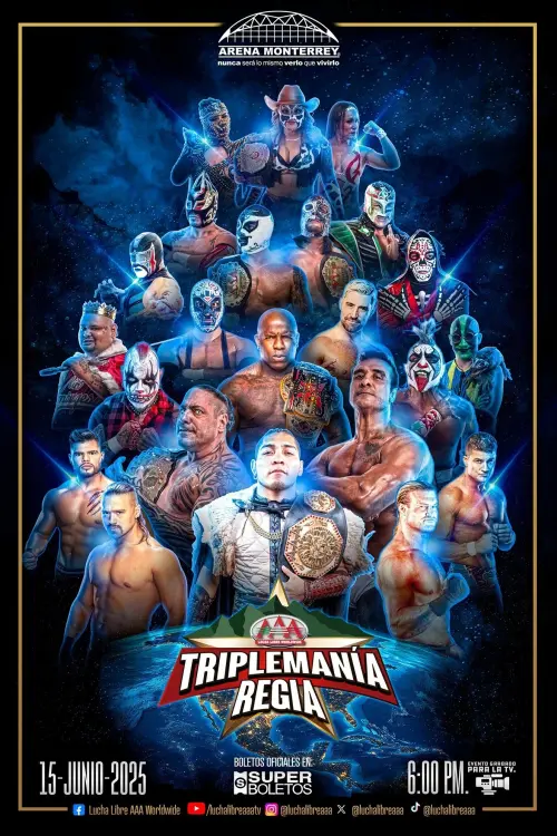Movie poster "AAA Triplemanía XXXIII"
