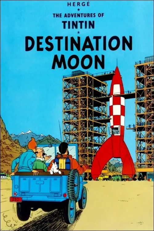 Movie poster "Destination Moon"