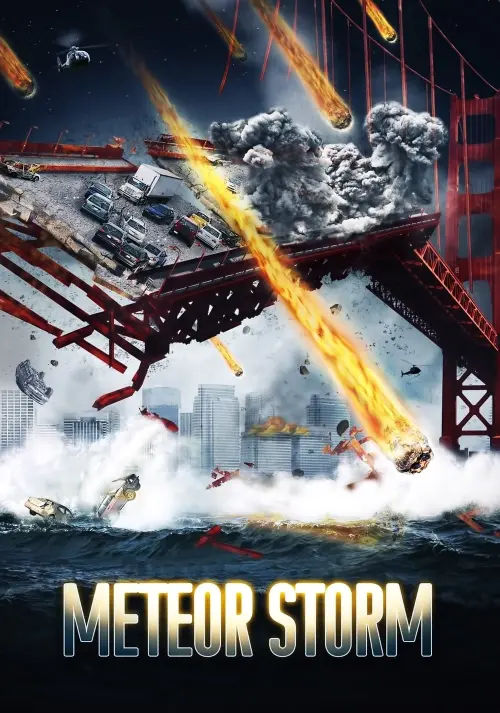 Movie poster "Meteor Storm"