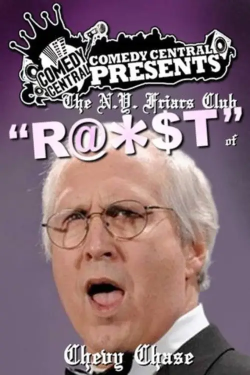 Movie poster "The N.Y. Friars Club Roast of Chevy Chase"