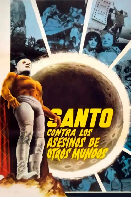 Movie poster "Santo vs. the Killers from Other Worlds"
