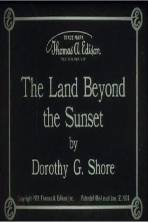 Movie poster "The Land Beyond the Sunset"