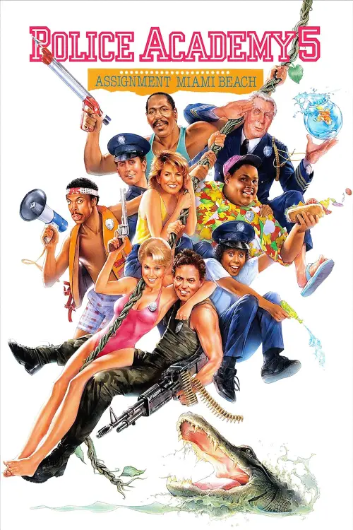 Movie poster "Police Academy 5: Assignment Miami Beach"