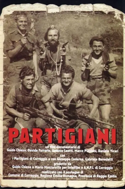 Movie poster "Partigiani"