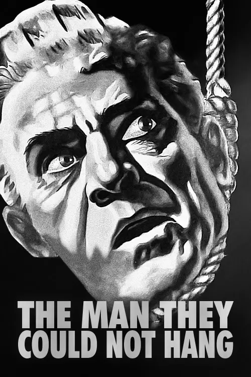 Movie poster "The Man They Could Not Hang"