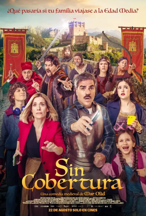 Movie poster "Sin cobertura"