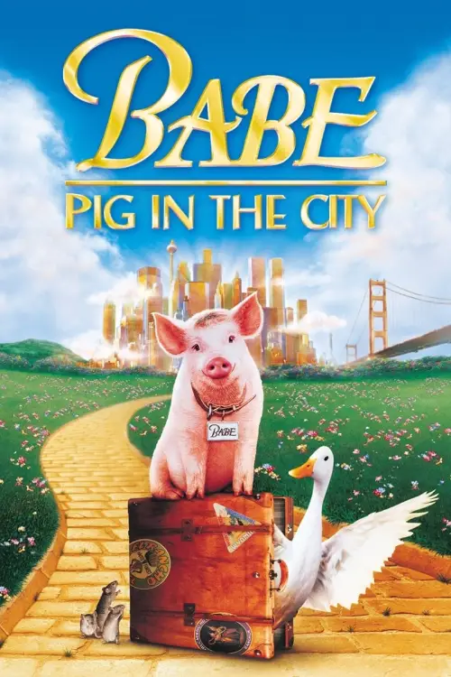 Movie poster "Babe: Pig in the City"