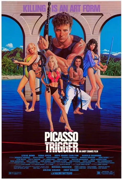 Movie poster "Picasso Trigger"