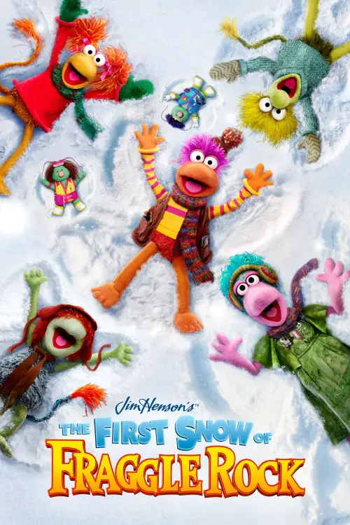 Movie poster "The First Snow of Fraggle Rock"