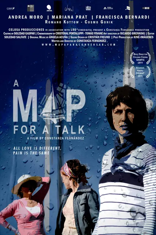 Movie poster "A Map for a Talk"