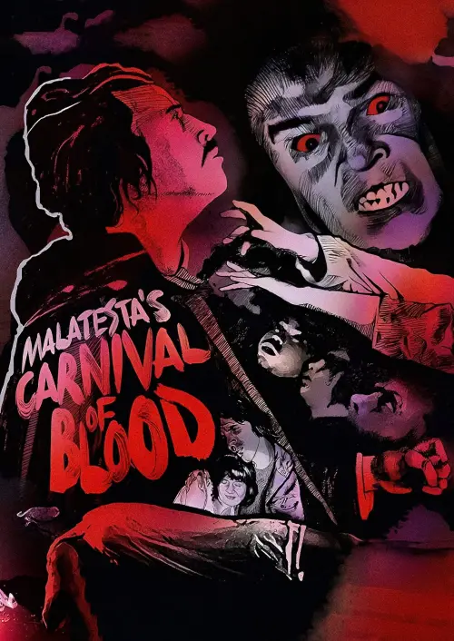 Movie poster "Malatesta’s Carnival of Blood"