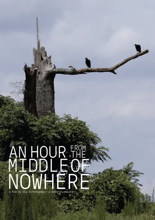 Movie poster "An Hour from the Middle of Nowhere"