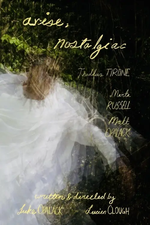 Movie poster "arise, nostalgiac"