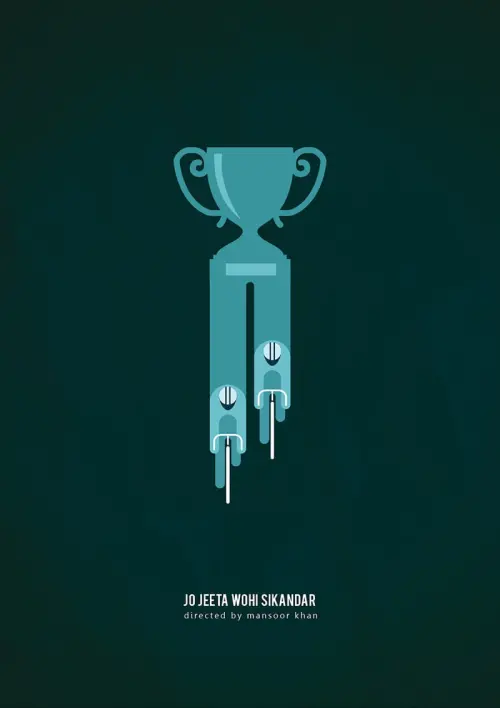 Movie poster "Jo Jeeta Wohi Sikandar"