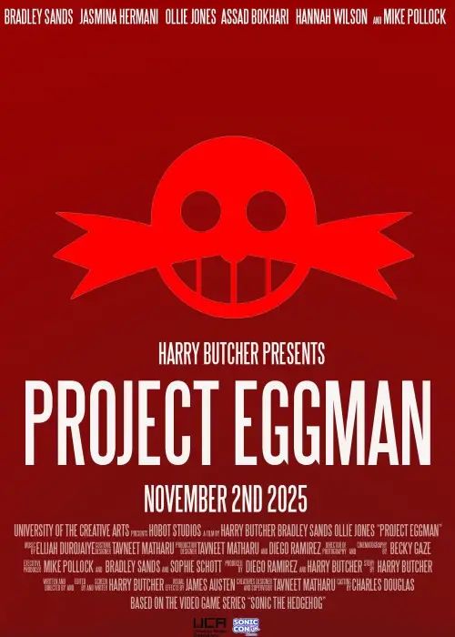 Movie poster "Project Eggman"