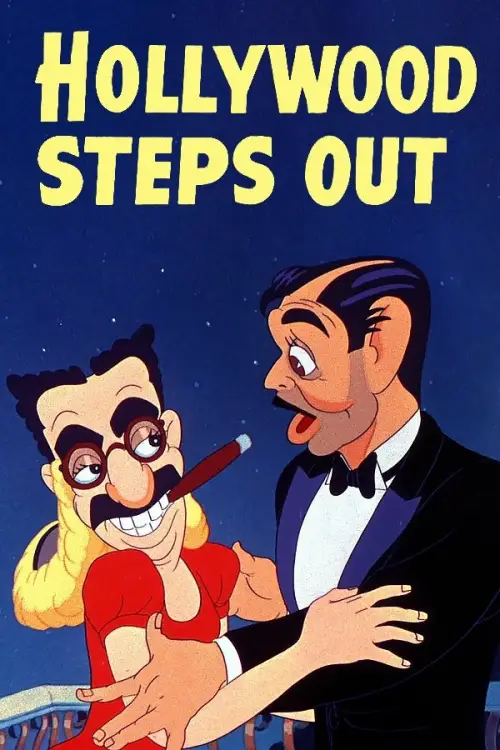 Movie poster "Hollywood Steps Out"
