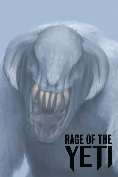 Movie poster "Rage of the Yeti"