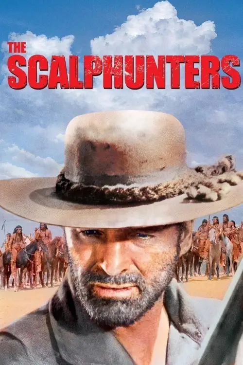 Movie poster "The Scalphunters"